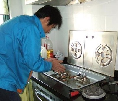 广州市年代燃气灶维修服务案例